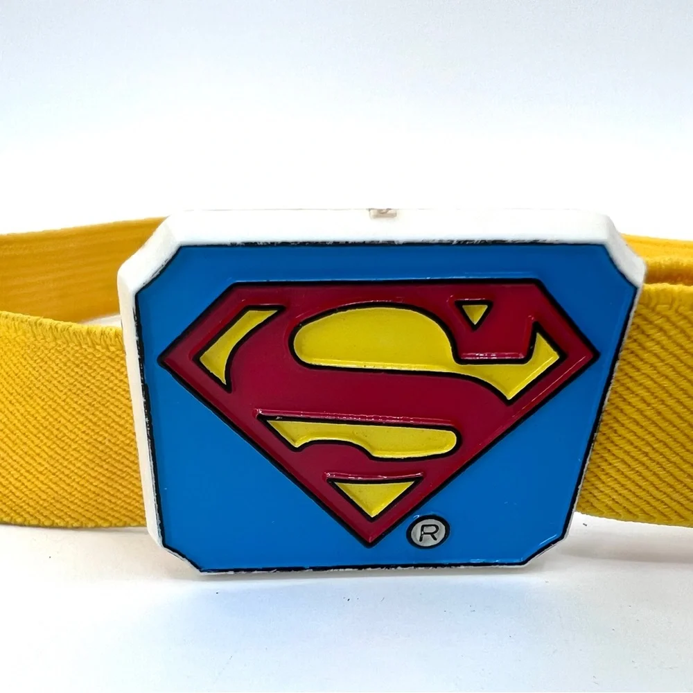 Vintage 1982 Superman Children Belt Rare